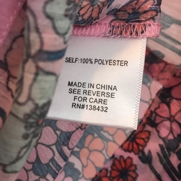 NEW ModCloth Off the Shoulder Floral Top - Picture 6 of 8